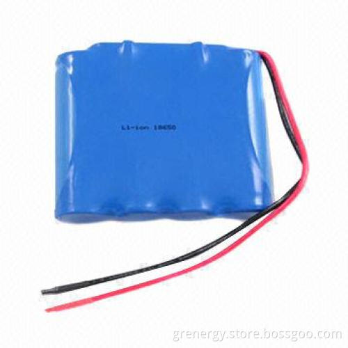 Lithium-ion Battery Pack with 7.4V Voltage and 4,400mAh Capacity
